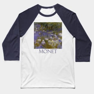 Yellow and Lilac Waterlilies by Claude Monet Baseball T-Shirt